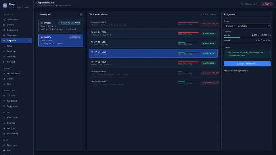 Fleey for Windows screen
