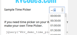 How to Add the jQuery Timepicker to WordPress Admin