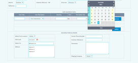 Styling Frontaccounting Built-in date picker